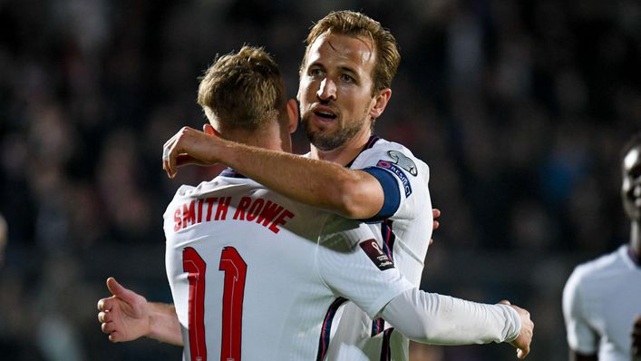 Harry Kane and England booked their place at Qatar 2022 with a 10-0 win over San Marino