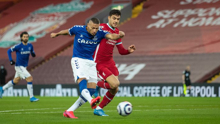 Richarlison scored the opener against Liverpool but has found goals hard to come by this term