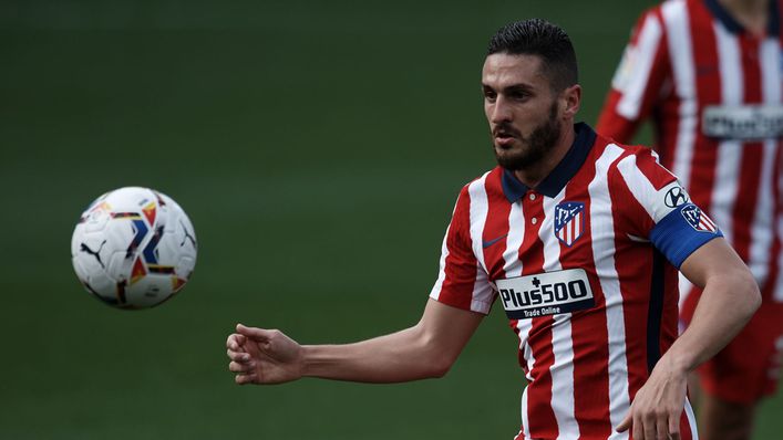 Atletico Madrid captain Koke has collected seven career goals against Sevilla