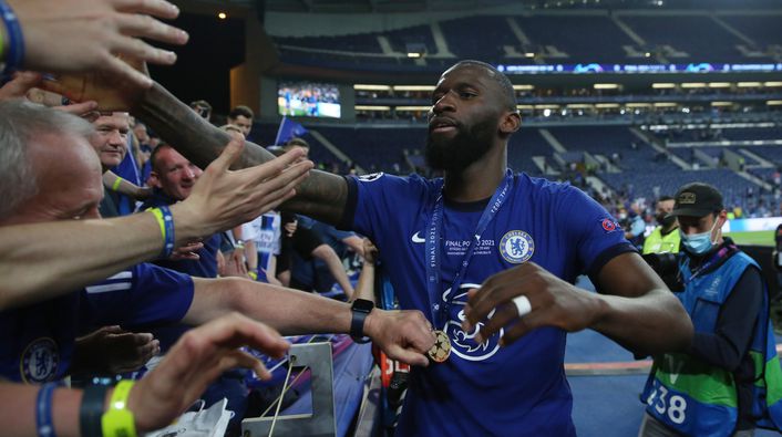 Antonio Rudiger has yet to sign a new contract at Chelsea with a year left on his current deal