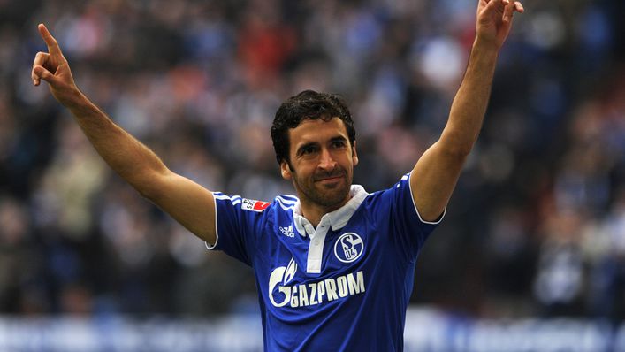 Raul continued his goalscoring form at Schalke after leaving Real Madrid