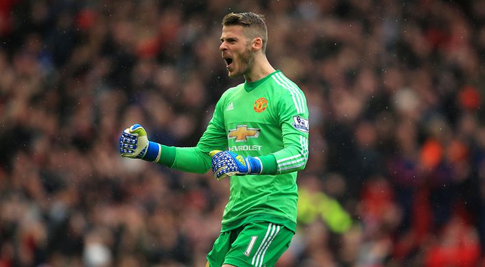 David de Gea has played a vital role in Manchester United's rearguard