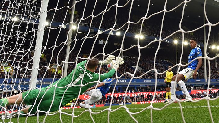 Jordan Pickford pulled off a stunning save to deny Cesar Azpilicueta