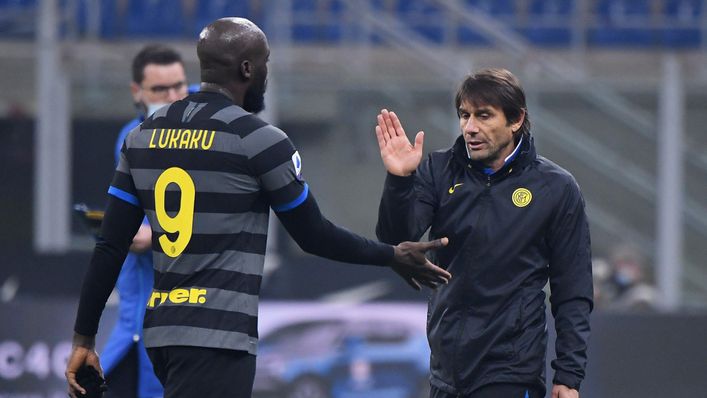 Antonio Conte and Romelu Lukaku enjoyed a good relationship at Inter Milan