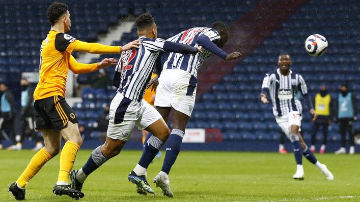 Mbaye Diagne headed West Brom level in the second half