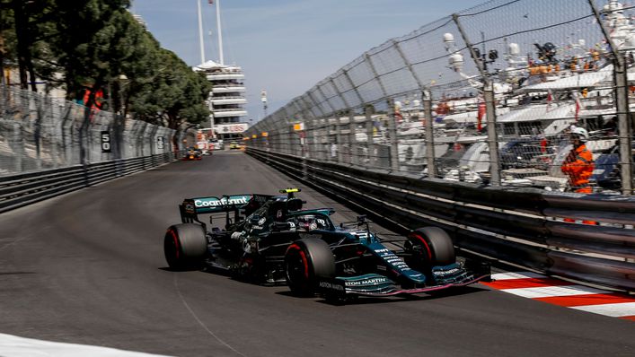 Sebastian Vettel scored his first points of the season at Monaco