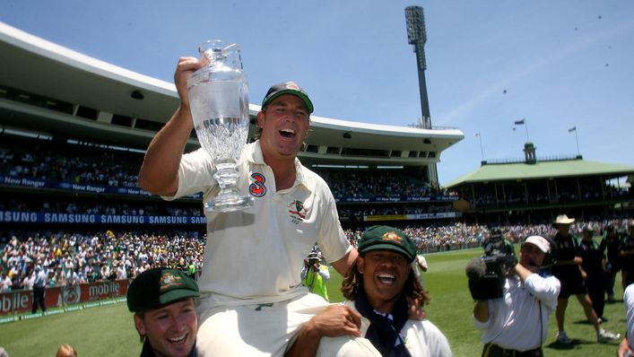 Shane Warne played 145 Test matches for Australia between 1992 and 2007