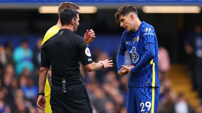 Kai Havertz pleaded in vain for his second-half strike to be allowed