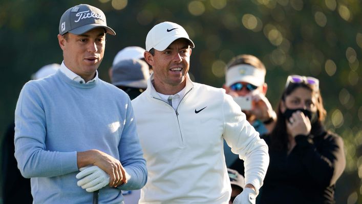 Justin Thomas and Rory McIlroy will both be in action at the Wells Fargo Championship