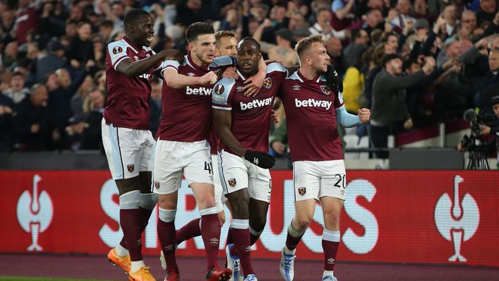 West Ham need to come from behind in their second leg at Eintracht Frankfurt