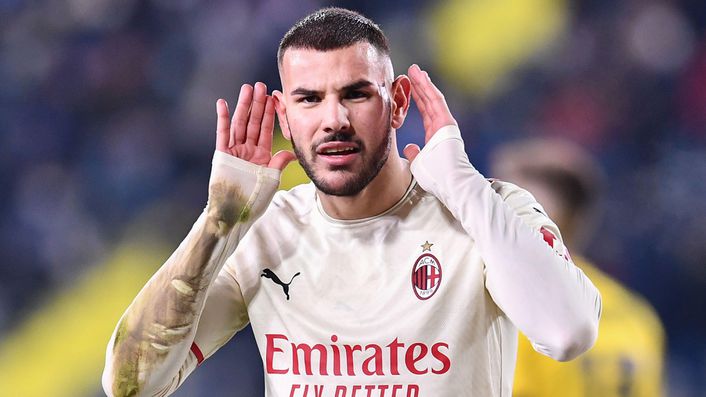 France left-back Theo Hernandez has played a key part in AC Milan's title challenge this term
