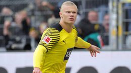 Borussia Dortmund will hope Erling Haaland's goals can help them reduce the gap to leaders Bayern Munich