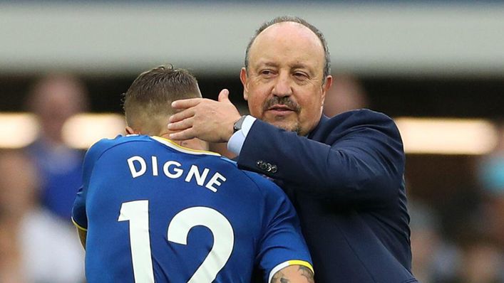 Rafa Benitez and Lucas Digne fell out at Everton