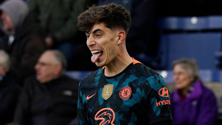 Kai Havertz was at the double for Chelsea against Burnley
