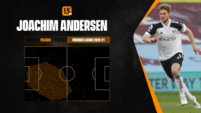 Joachim Andersen enjoyed a sensational season on loan at Fulham despite the Cottagers' relegation