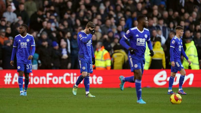 Leicester were punished for a ragged performance at the City Ground