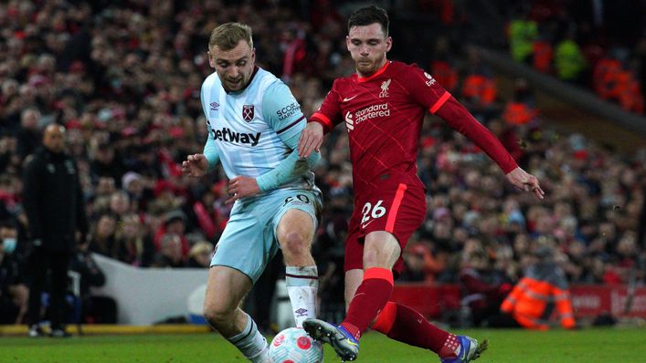 Andy Robertson hailed his Liverpool team-mate's efforts