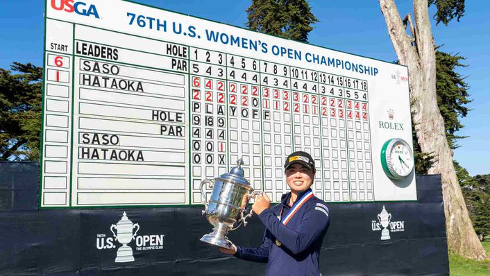 19-year-old Yuka Saso made history by winning the US Women's Open