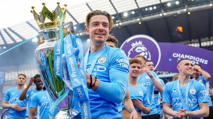 Jack Grealish won the Premier League in his first season at Manchester City