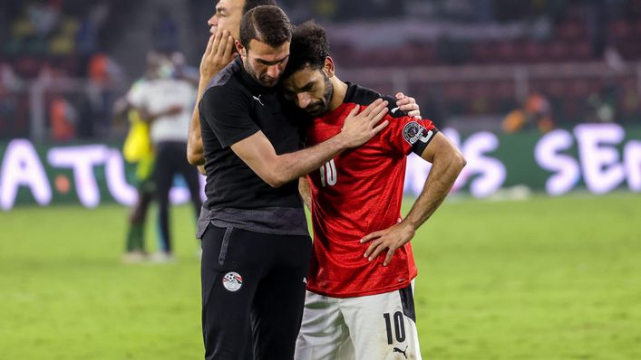 Mohamed Salah was on the losing side in the AFCON final