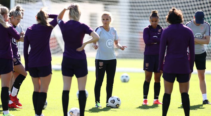 England head coach Sarina Wiegman will be absent from the Lionesses' training camp this week