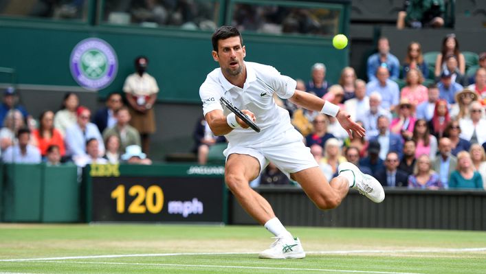 Novak Djokovic sets up the chance to win his 20th major title