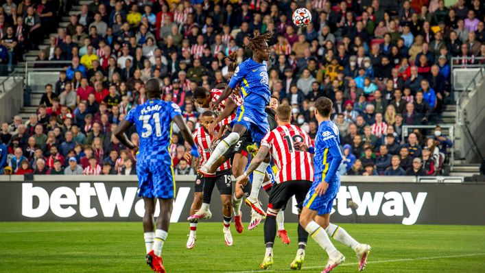 The height of Trevoh Chalobah has helped Chelsea keep four clean sheets in his eight starts