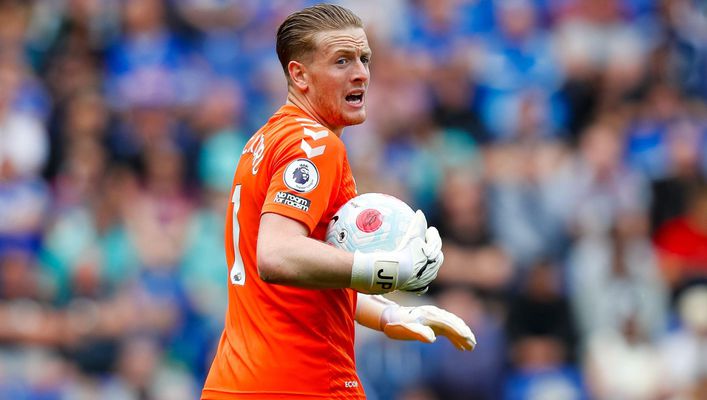 Jordan Pickford has been excellent for struggling Everton in recent weeks