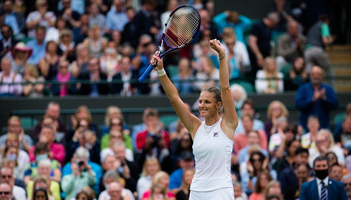 Karolina Pliskova has only dropped one set on her route to the final