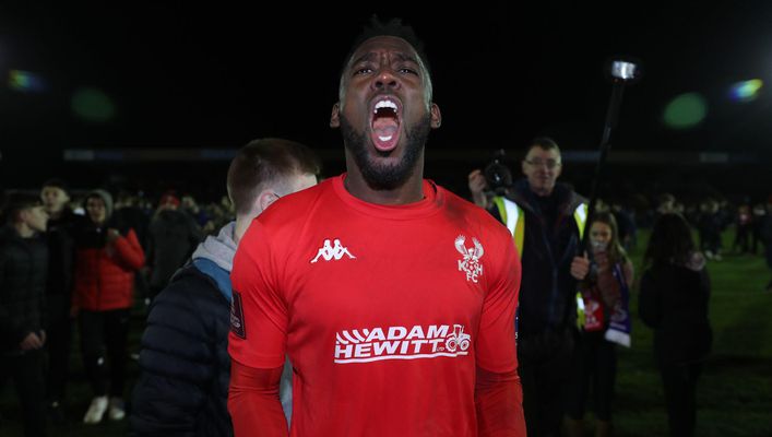 Non-league journeyman Amari Morgan-Smith was the toast of Kidderminster after his goal downed Reading