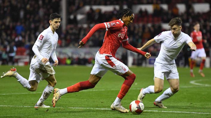 Arsenal found Nottingham Forest full-back Djed Spence too hot to handle on Sunday evening