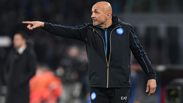 Luciano Spalletti will hope to lead Napoli to a first Serie A crown this century