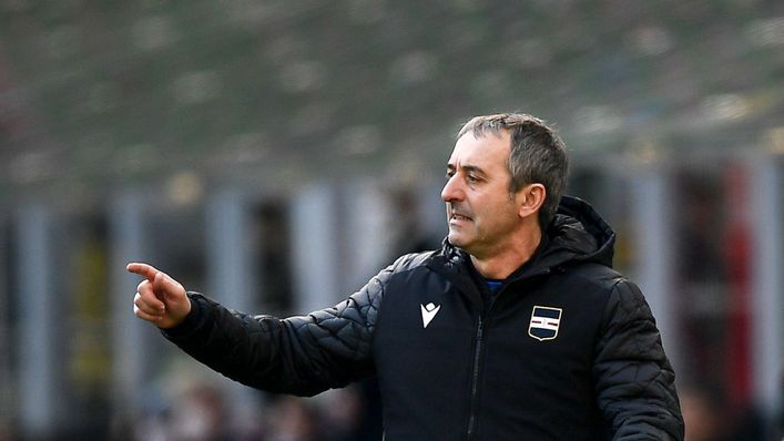 Marco Giampaolo's Sampdoria have won just one Serie A away game in 2022