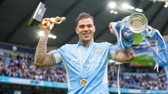 Ederson won the Golden Glove award as well as the Premier League title last season