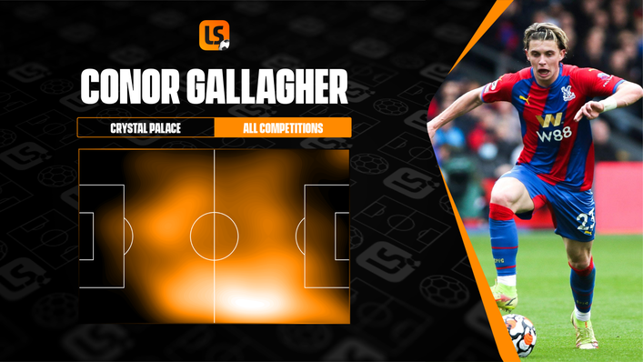 Conor Gallagher operates in most areas of the pitch and could be a good addition to Gareth Southgate's squad