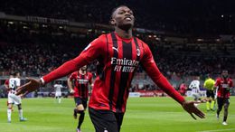 Rafael Leao is AC Milan's joint-top scorer in Serie A with eight goals