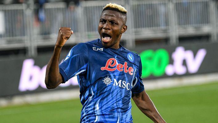 Victor Osimhen has scored 13 Serie A goals for Napoli this term