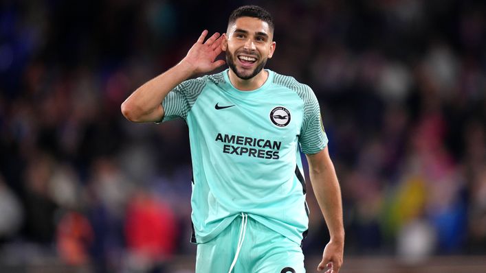 Brighton's Neal Maupay broke Crystal Palace hearts with a late equaliser in September