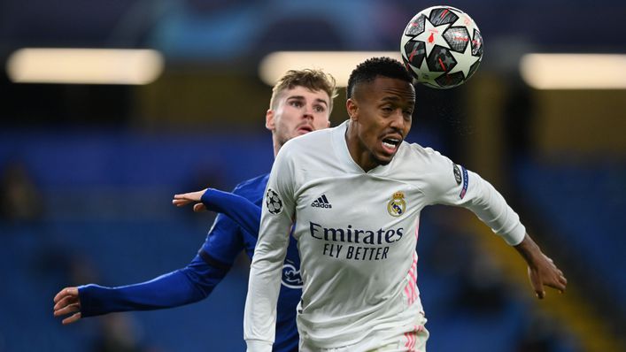 Real Madrid defender Eder Militao will miss the second leg against Chelsea