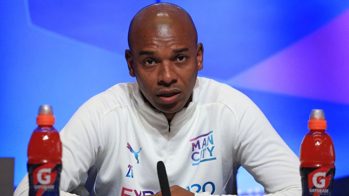 Fernandinho announced his decision to leave Manchester City in Tuesday's pre-match news conference