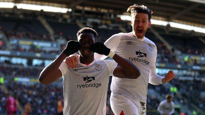 Elijah Adebayo and Harry Cornick have spearheaded Luton's attack this term