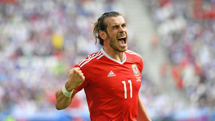Gareth Bale scored the opener for Wales at Euro 2016