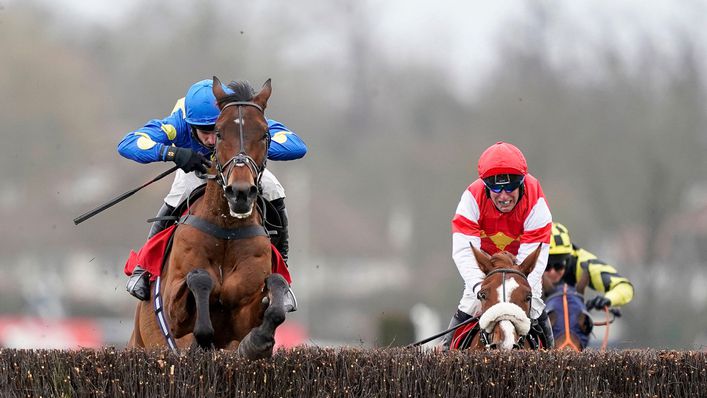 Shan Blue is on course for Cheltenham