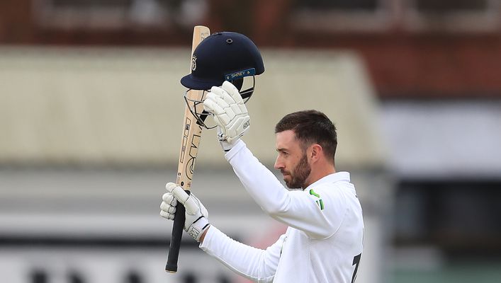 James Vince's brilliant 231 was overshadowed by Lewis McManus' controversial stumping