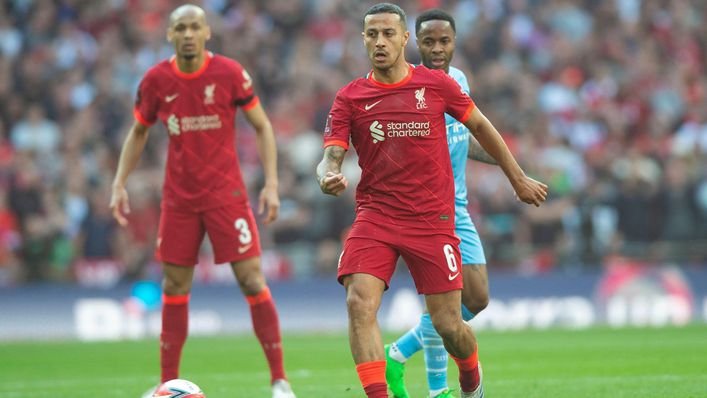 Thiago Alcantara has had a sensational season in the centre of Liverpool's midfield