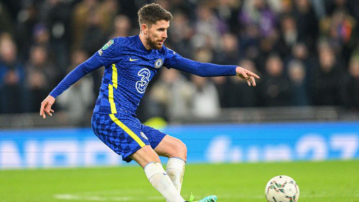 Jorginho anchors the midfield on the back of a brilliant 2021