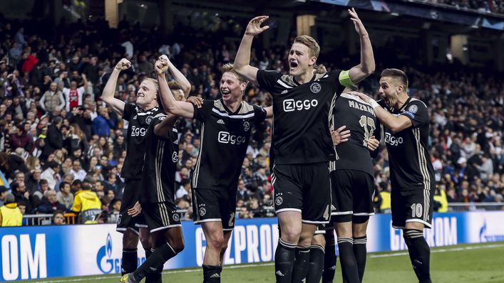 Ajax stunned Real Madrid with a thrilling 4-1 win at the Bernabeu in 2019