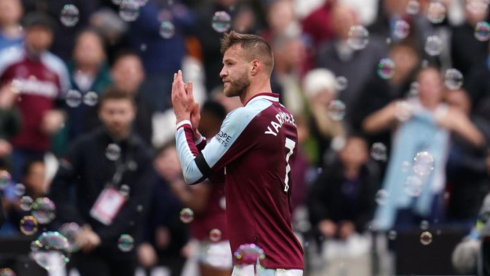 Andriy Yarmolenko's four-year spell with West Ham is at an end