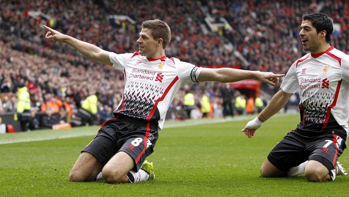 Steven Gerrard could attempt to lure former Liverpool team-mate Luis Suarez to Aston Villa this summer