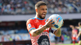 Napoli captain Lorenzo Insigne will hope to inspire his side to Serie A's summit